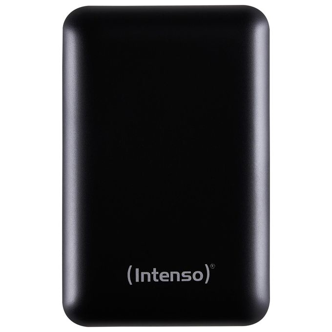 Intenso Powerbank XC10000 Caricabatterie Portatile con Cavo Usb-C Integrato 10000mAh Nero