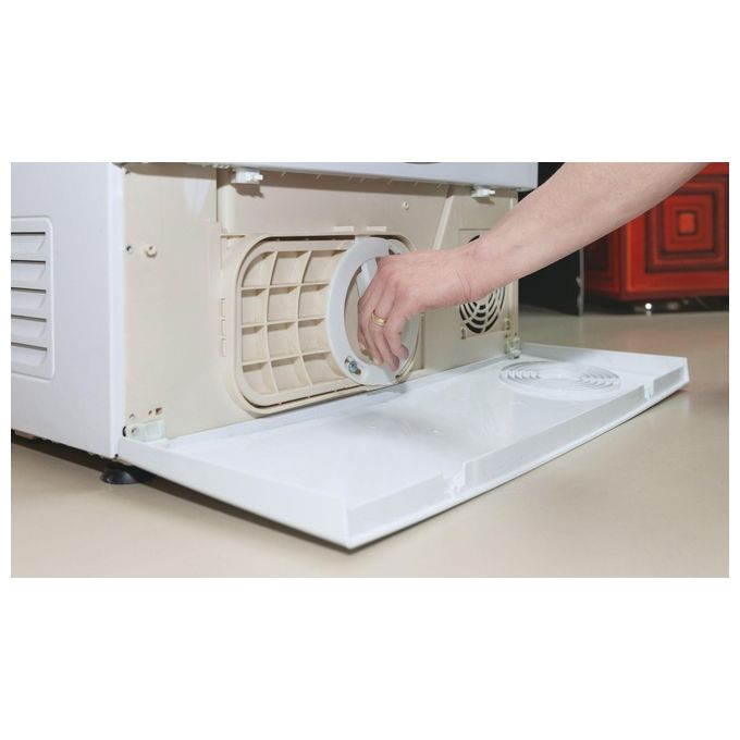 Hoover NR4 H7A2TCBEX-S H-DRY 500 Asciugatrice Pompa di Calore 7 Kg Classe A++ Slim Wi-Fi Bluetooth (85 x 59,6 x 47,7 cm) colore Bianco