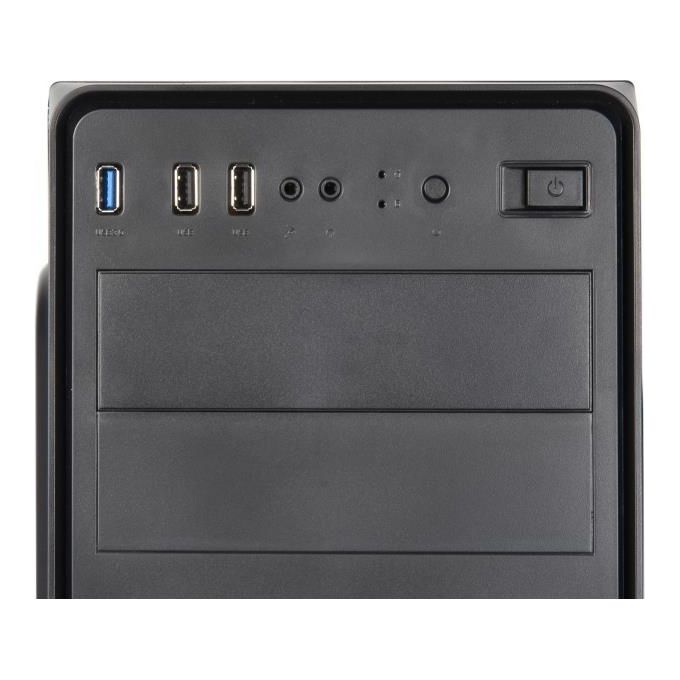 Vultech VCO-A2699 Case ATX Midi Tower USB 3.0 2x USB 2.0 7 Slot PCIe 1x Ventola 120mm colore Nero