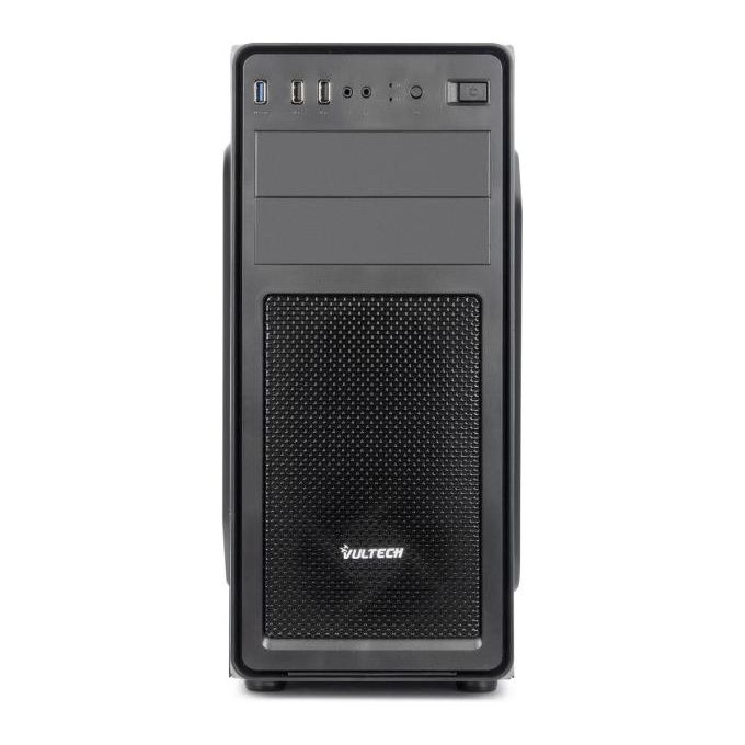 Vultech VCO-A2699 Case ATX Midi Tower USB 3.0 2x USB 2.0 7 Slot PCIe 1x Ventola 120mm colore Nero