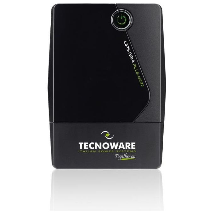 Tecnoware Era Plus 1200 Ups 1200va-840W Tecnologia Lineinteractive con Stabilizzatore Onda Pseudo Sinusoidale Schuko Usb