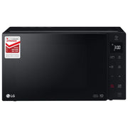 LG MH6535GIB Neochef Forno a Microonde con Grill Tecnologia Smart Inverter Capacita' 25 Litri Potenza 1150 W Funzione Crisp Programmi Automatici Display LED Nero