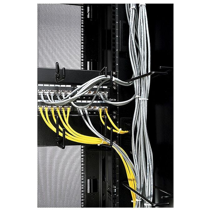 APC AR8426A Pannello di gestione cavi 2U per rack 19 pollici compatibile NetShelter colore Nero