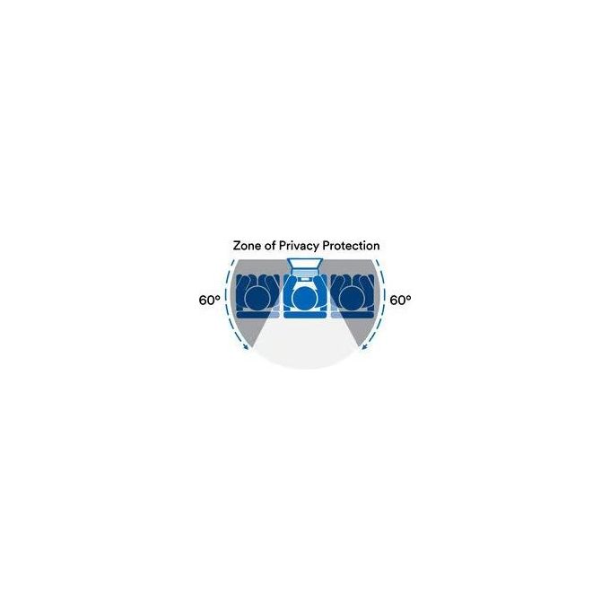 3M BPTAP001 Filtro Privacy per Display Senza Bordi per iPad 10.2'' e 10.5'' Antiriflesso Filtro Luce Blu Reversibile Opaco Lucido colore Nero