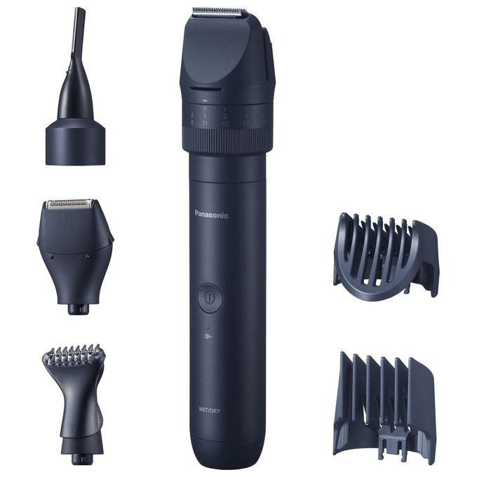 Panasonic ER-CKN1-PAC1 MULTISHAPE Regolabarba Multigroomer Wet and Dry 39 lunghezze autonomia 50 min colore Nero