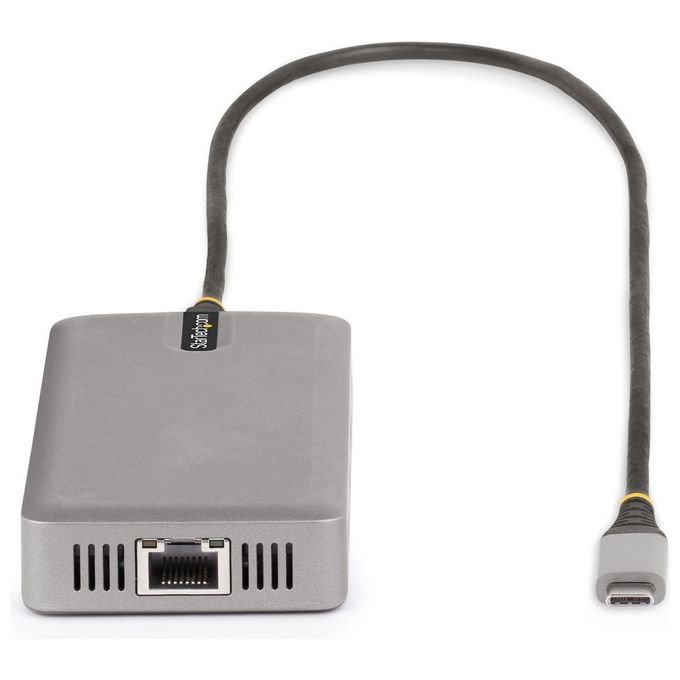 StarTech 117B-USBC-MULTIPORT Docking Station USB-C Multiporta 2x 4K 60Hz HDMI DisplayPort Hub USB 3 Porte 10Gbps GbE PD 100W