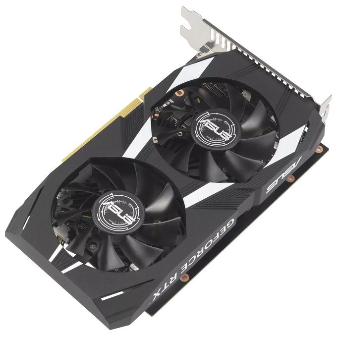 Asus DUAL-RTX3050-O6G Dual GeForce RTX 3050 OC Edition Scheda Video 6 GB GDDR6 2304 CUDA Ampere IP5X colore Nero