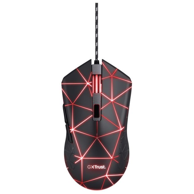 Trust GXT 133 Locx Mouse Gaming Usb Ottico 4000DPI