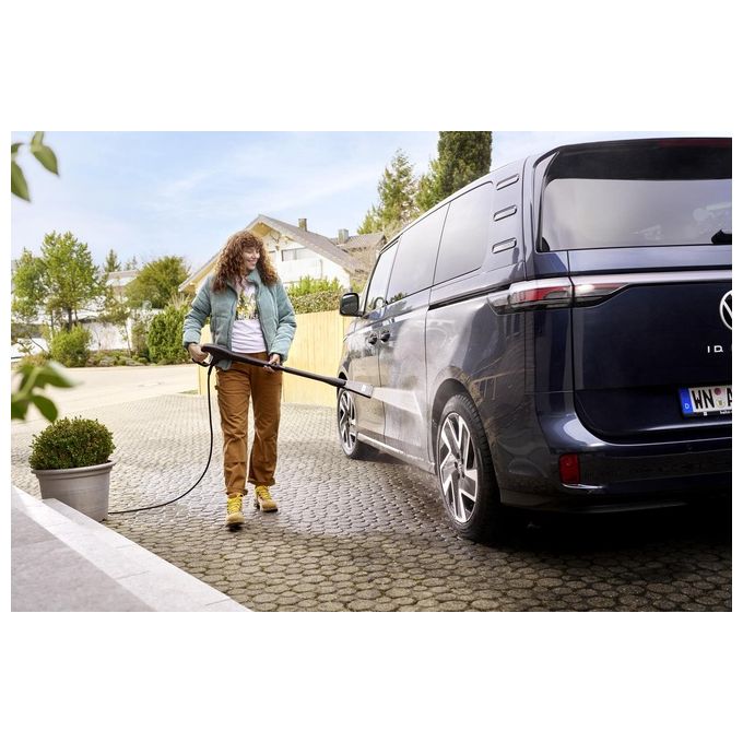 Kärcher 2.645-387.0 eco!Booster 130 Bocchetta getto ampio pulizia superfici delicate 50% risparmio acqua ed energia colore Nero