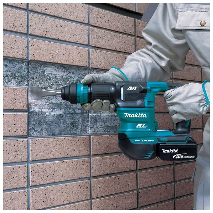 Makita DHK180Z Martello Mini Demoledor BL 18V LXT AVT SDS-Plus 3.1 J 0-3200 min⁻¹ Motore Brushless colore Nero