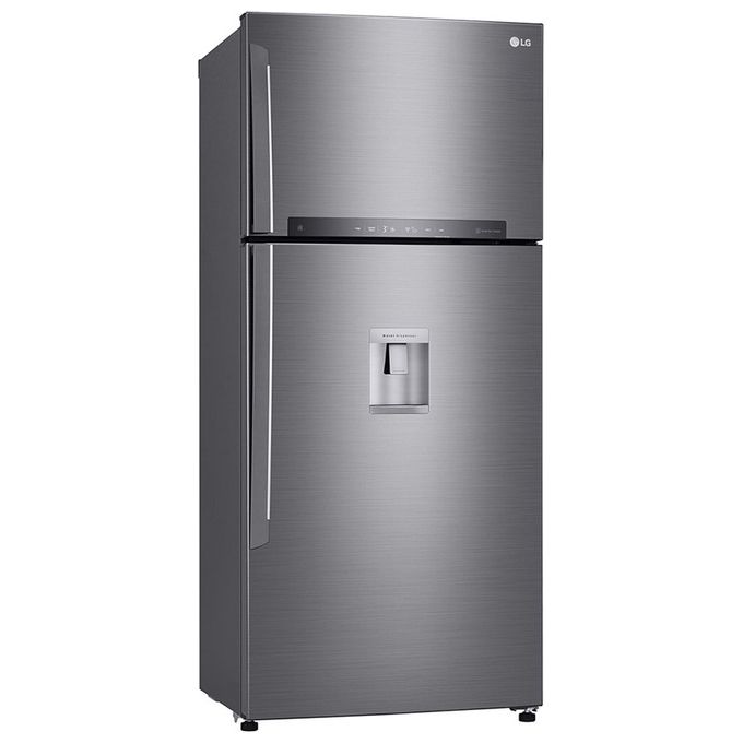 LG GTF744PZPED Frigorifero Doppia Porta 509 L 180 cm Classe E 43 dB No Frost Wi-Fi Dispenser Acqua Cassetto Zero Gradi colore Inox