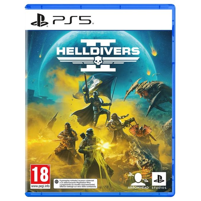 Sony Helldivers 2 Videogioco Standard per PlayStation 5 Sparatutto Multigiocatore PEGI 18
