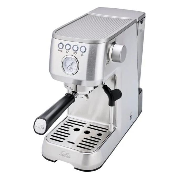 Solis TYP 1170 Barista Perfetta Plus Macchina da caffe' Semi-automatica 1,7 L 15 bar 1420 - 1700 W Funzione Vapore e Acqua Calda colore Argento