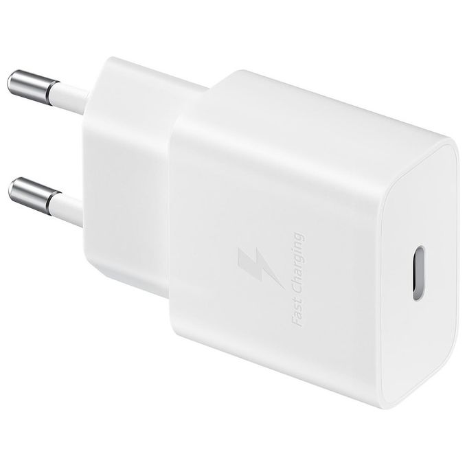 Samsung EP-T1510NWEGEU Caricabatterie USB Type-C Fast Charging 15W Bianco