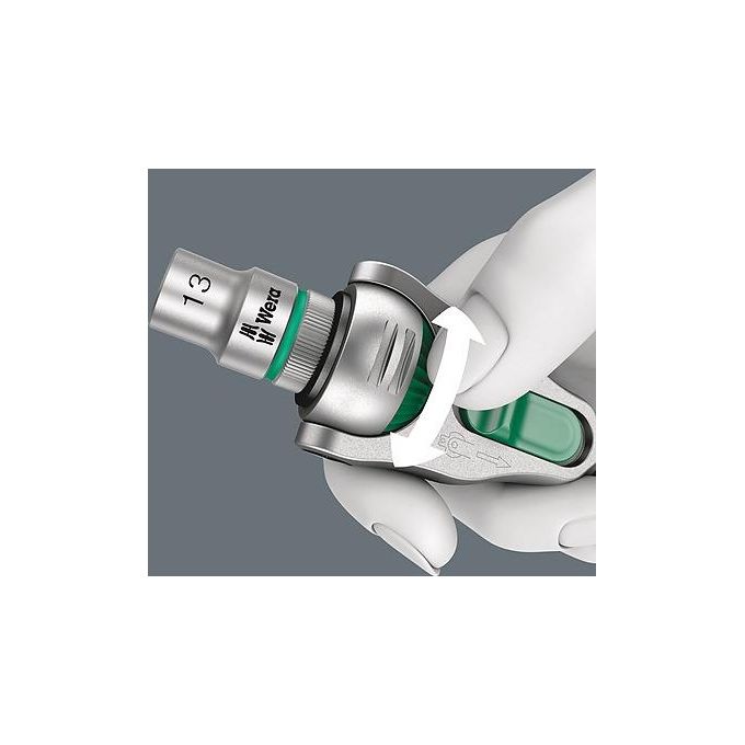 Wera 8100 SA 4 Set con Cr.Zyklop Speed Attacco da 1-4  in Pollici