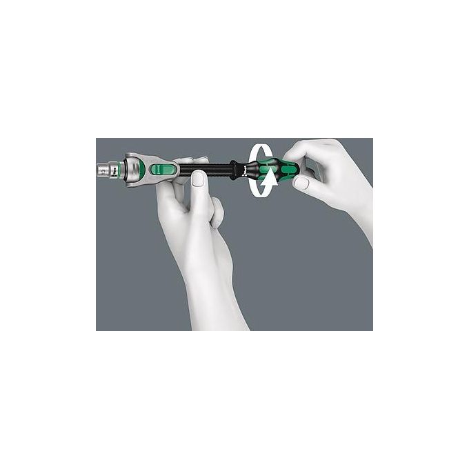 Wera 8100 SA 4 Set con Cr.Zyklop Speed Attacco da 1-4  in Pollici