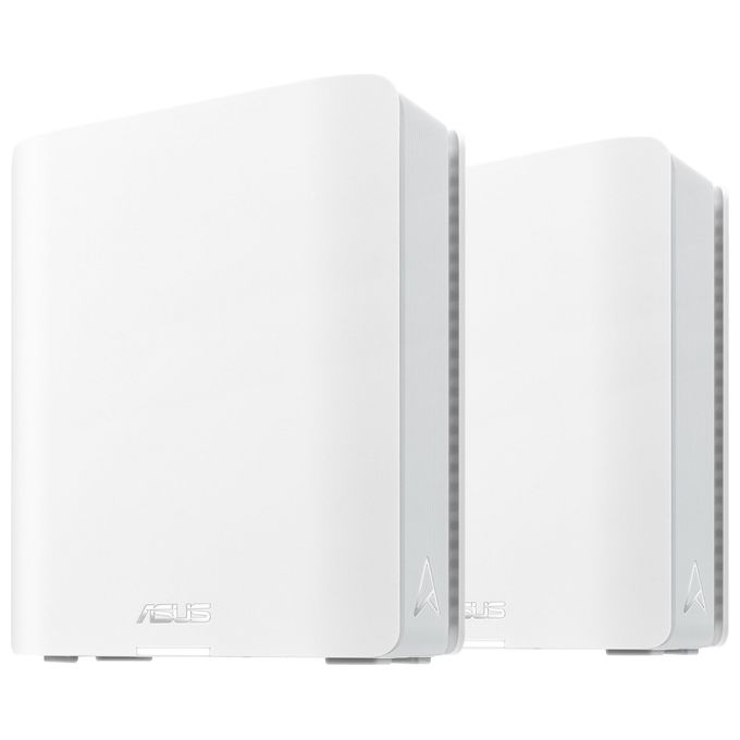 ASUS 90IG0930-MO3B20 ZenWiFi BT8 Sistema Mesh Wi-Fi 7 Tri-band (2,4 GHz-5 GHz-6 GHz) 8643 Mbit-s 2 pezzi colore Bianco