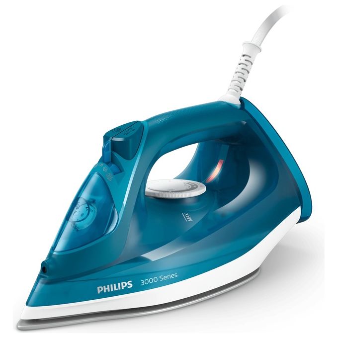 Philips DST3040-70 Serie 3000 Ferro a vapore 2600 W piastra ceramica vapore 40 g-min colpo vapore 200 g colore Blu