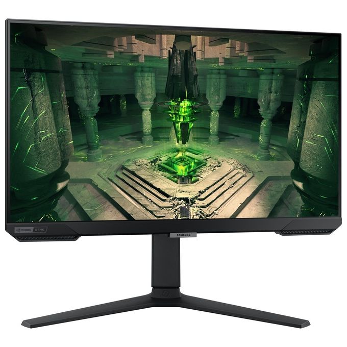 Samsung S25BG400 Odyssey G4 Monitor Gaming 25'' Full HD IPS 240 Hz 1 ms FreeSync G-Sync Flicker Free HAS Pivot colore Nero