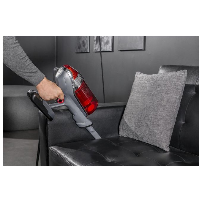 Rowenta RH9879 X-Force Flex 11.60 Animal Care Aspirapolvere a Bastone Senza Fili 130 AW 45 min 0,9 L 82 dB colore Rosso Grigio