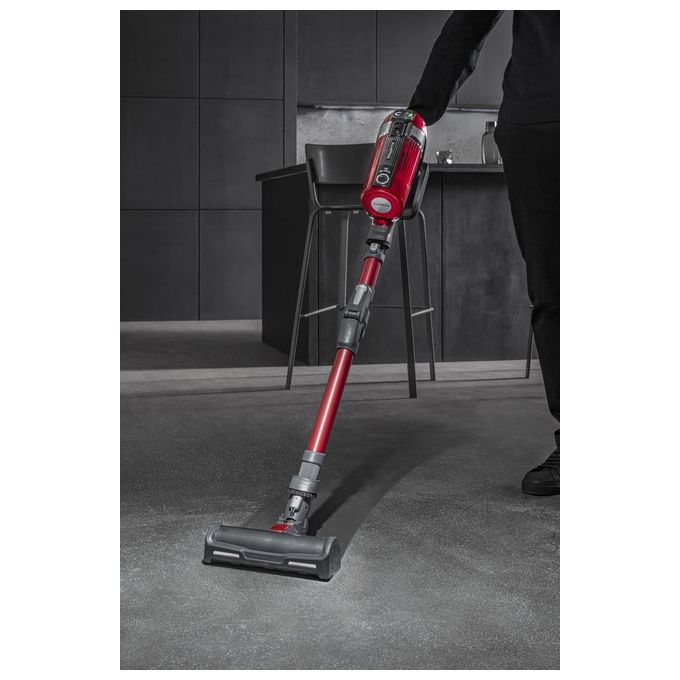 Rowenta RH9879 X-Force Flex 11.60 Animal Care Aspirapolvere a Bastone Senza Fili 130 AW 45 min 0,9 L 82 dB colore Rosso Grigio