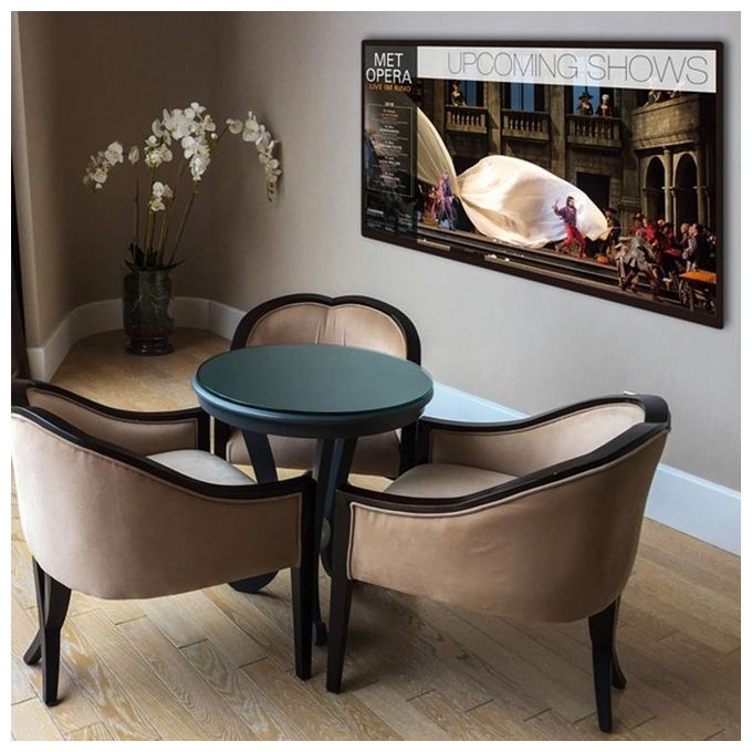Braun 647957 DigiFrame 218 Business Line Cornice Digitale 54,61 cm (21,5'') Risoluzione Full HD 1920 x 1080 pixel Display IPS Memoria Interna 8 GB Connettivita' Wi-Fi HDMI USB 2.0 Altoparlanti Stereo 2 x 3 W Montaggio VESA 100x100 Blocco Kensington colore