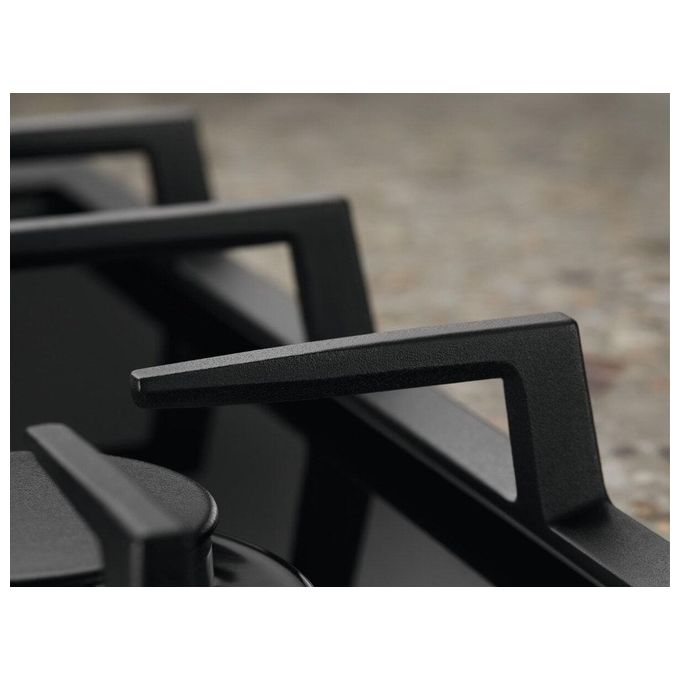 Electrolux KGG64362K Serie 600 Piano cottura Gas on Glass 60 cm 4 fuochi SpeedBurner Wok Sicurgas colore Nero