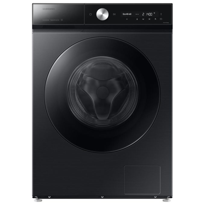 Samsung WW11DB8B95GBU3 Bespoke AI QuickDrive Lavatrice Carica Frontale 11 Kg 1400 rpm Classe A WiFi Ecodosatore Vapore (85x60x60 cm) colore Nero
