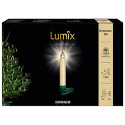 Krinner 74432 Lumix Superlight Decorazione a Ghirlanda 5 Pezzi con LED Avorio colore Avorio