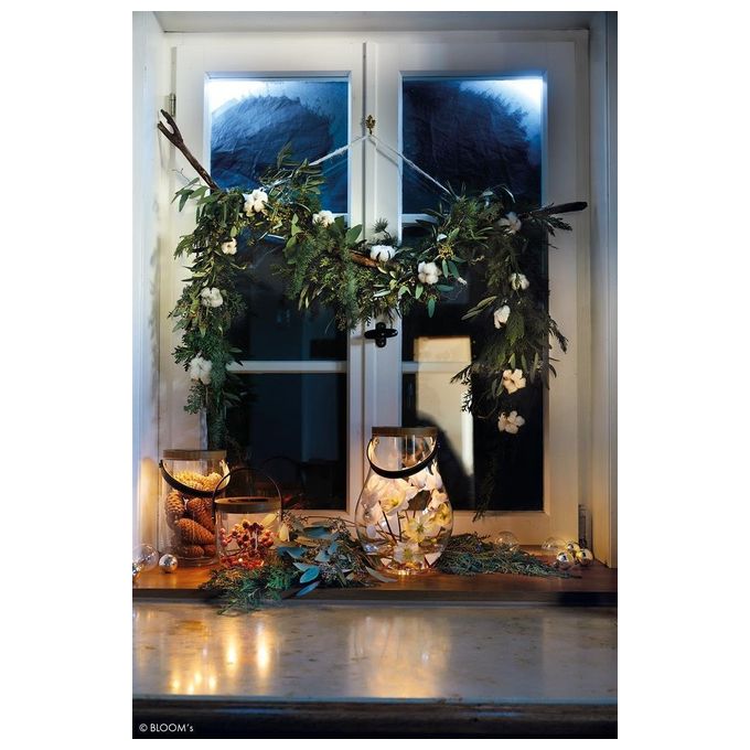 Krinner Lumix Deco Glass Basic Lampada Solare-Lanterna con Porta Usb Vetro 0,16W Trasparente 14,5x15cm