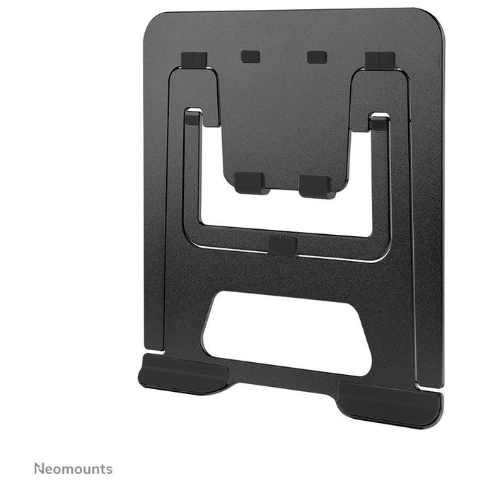Neomounts NSLS085BLACK Supporto per laptop 10-17 pollici 6 posizioni regolabili in altezza alluminio colore Nero