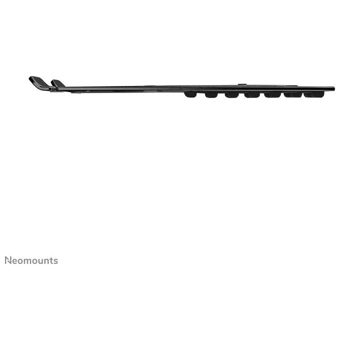 Neomounts NSLS085BLACK Supporto per laptop 10-17 pollici 6 posizioni regolabili in altezza alluminio colore Nero