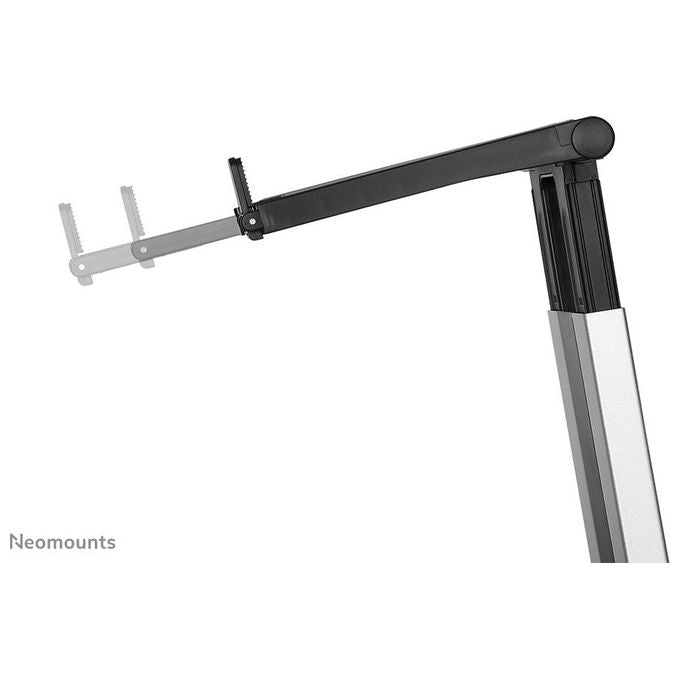 Neomounts NSLS200 Ergonomic Stand Supporto per Laptop Regolabile in Altezza con 7 Posizioni e Profondita' Regolabile colore Argento