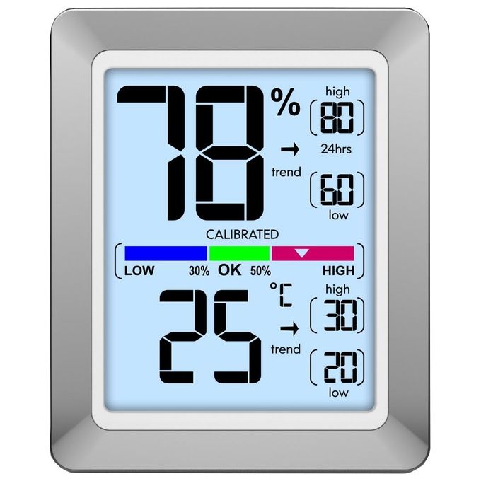 Technoline WS 9460 Thermo Hygro Station  Pannello Frontale Moderno con Display a Colori