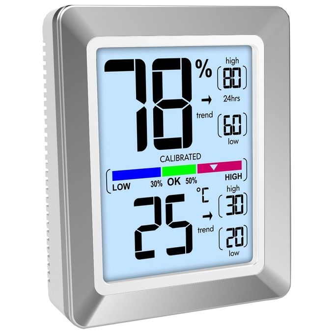 Technoline WS 9460 Thermo Hygro Station  Pannello Frontale Moderno con Display a Colori