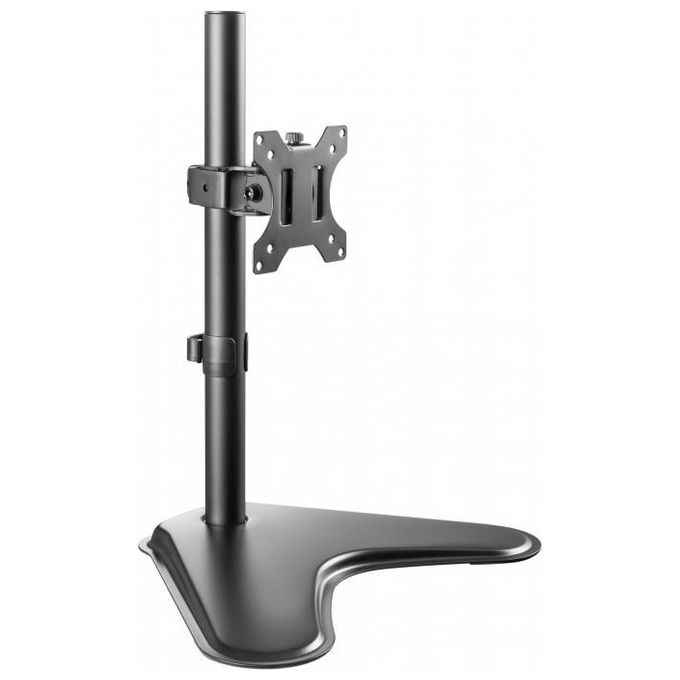 Reflecta 23283 Flexo Supporto per Monitor da Scrivania Regolabile Altezza fino a 46 5 cm Rotazione 360° VESA 75×75 100×100 mm 8 Kg colore Nero