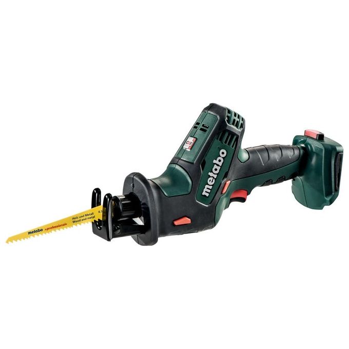 Metabo 602266840 SSE 18 LTX Compact Seghetto Alternativo a Batteria 18V 13 mm 1.4 Kg colore Verde Scuro