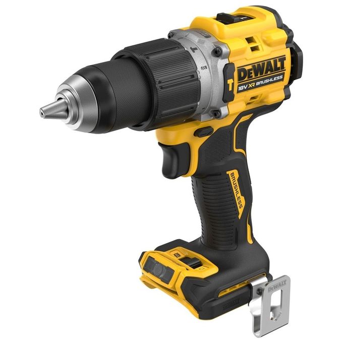 Dewalt DCD805NT-XJ XR Trapano Avvitatore a Percussione Brushless 18V 90 Nm 2 velocita' 15 impostazioni coppia mandrino 13 mm