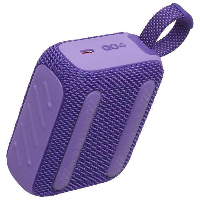 JBL JBLGO4PUR Go 4 Altoparlante Bluetooth Portatile 4,2 W IP67 Waterproof Dustproof Autonomia 7 h colore Viola