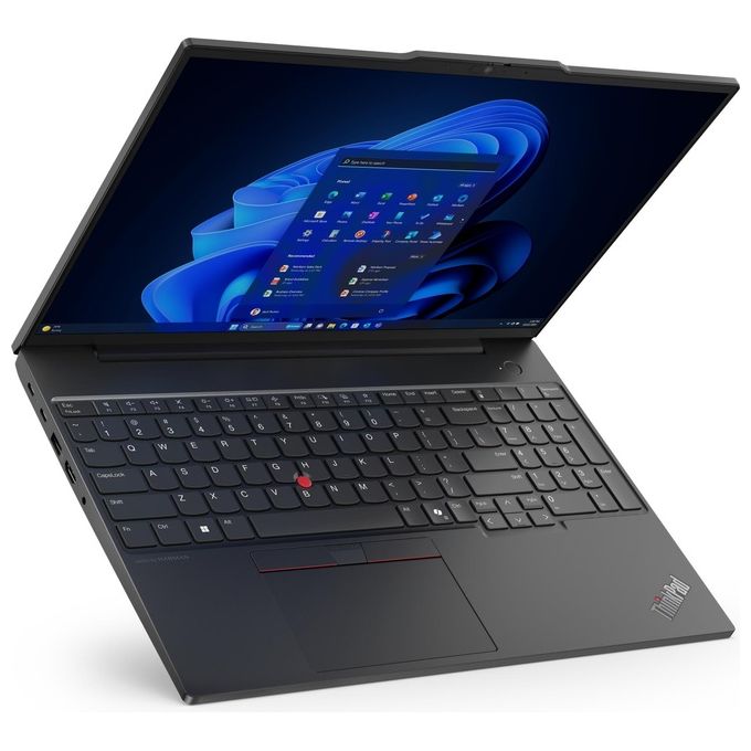 Lenovo 21M5002GIX ThinkPad E16 Gen 2 Notebook AMD Ryzen 7 7735HS 16 GB DDR5 512 GB SSD NVMe 16'' WUXGA IPS Wi-Fi 6E Windows 11 Pro colore Nero
