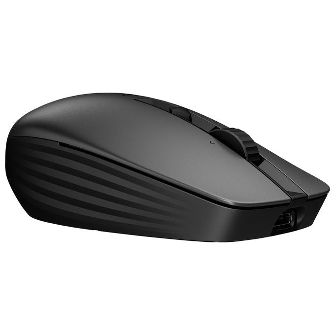 HP 6E6F0AA 715 Mouse Multidispositivo Ricaricabile Wireless Bluetooth 5.3 7 Pulsanti 3000 DPI Ambidestro Clic Silenzioso colore Nero