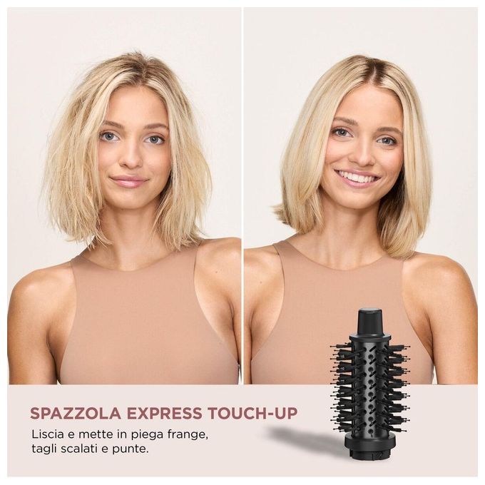 Shark HD752EU SpeedStyle Pro Asciugacapelli 1750 W Tecnologia Ionica 5 Accessori inclusi colore Nero