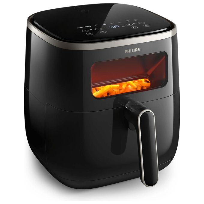 Philips HD9257-80 Friggitrice ad aria 5.6 L 1700 W 14 Programmi Display Touch colore Nero