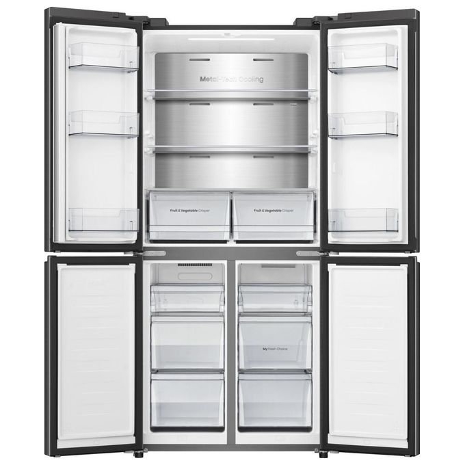 Hisense RQ5P470SAFE Frigorifero 4 Porte 483 L 178 cm Classe E 37 dB Total No Frost WiFi colore Nero