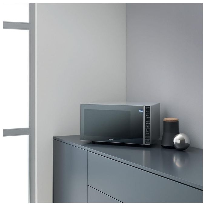 Whirlpool MWP 304 M Forno a Microonde con Grill Capacita' 30 Litri Potenza 900 W Funzione Vapore Yogurt Jet Start Specchio