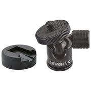 Novoflex Attacco Sferico Piccolo con Slitta Flash