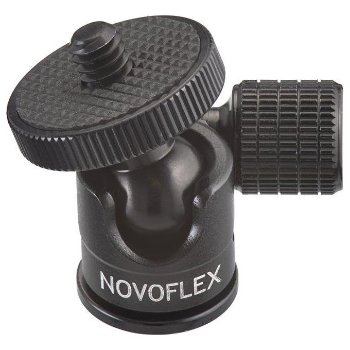 Novoflex Attacco Sferico Piccolo con Slitta Flash