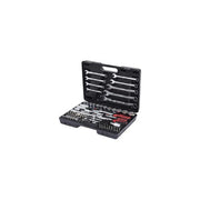 KS TOOLS 911.0682 Serie di Chiavi a Bussola 82 Pezzi 1-4'' + 1-2'' Acciaio al Cromo-Vanadio Cricchetto 45 Denti Valigetta in Plastica colore Nero