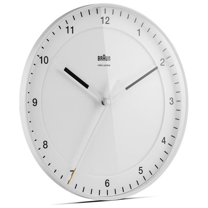 Braun BC 17 W-DCF Orologio da Parete Radiocontrollato Bianco