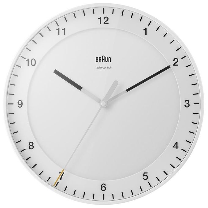 Braun BC 17 W-DCF Orologio da Parete Radiocontrollato Bianco